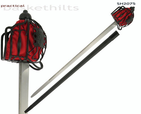 foto Practical Basket Hilt Backsword